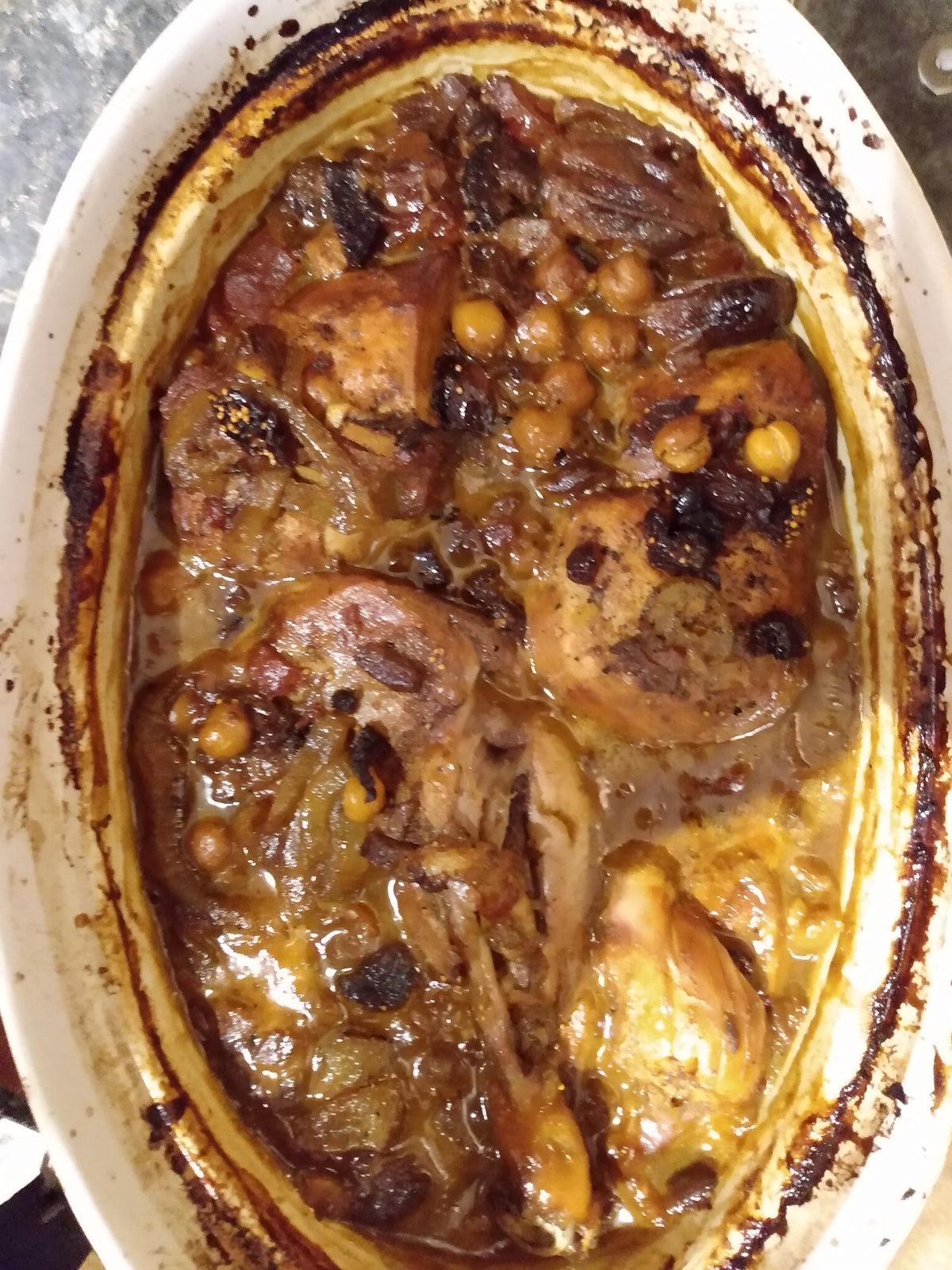 POULET À LA MAROCAINE – Un goût de miel