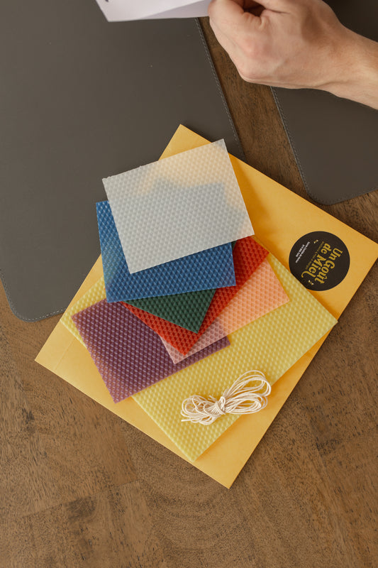 Kit de fabrication de chandelles maison